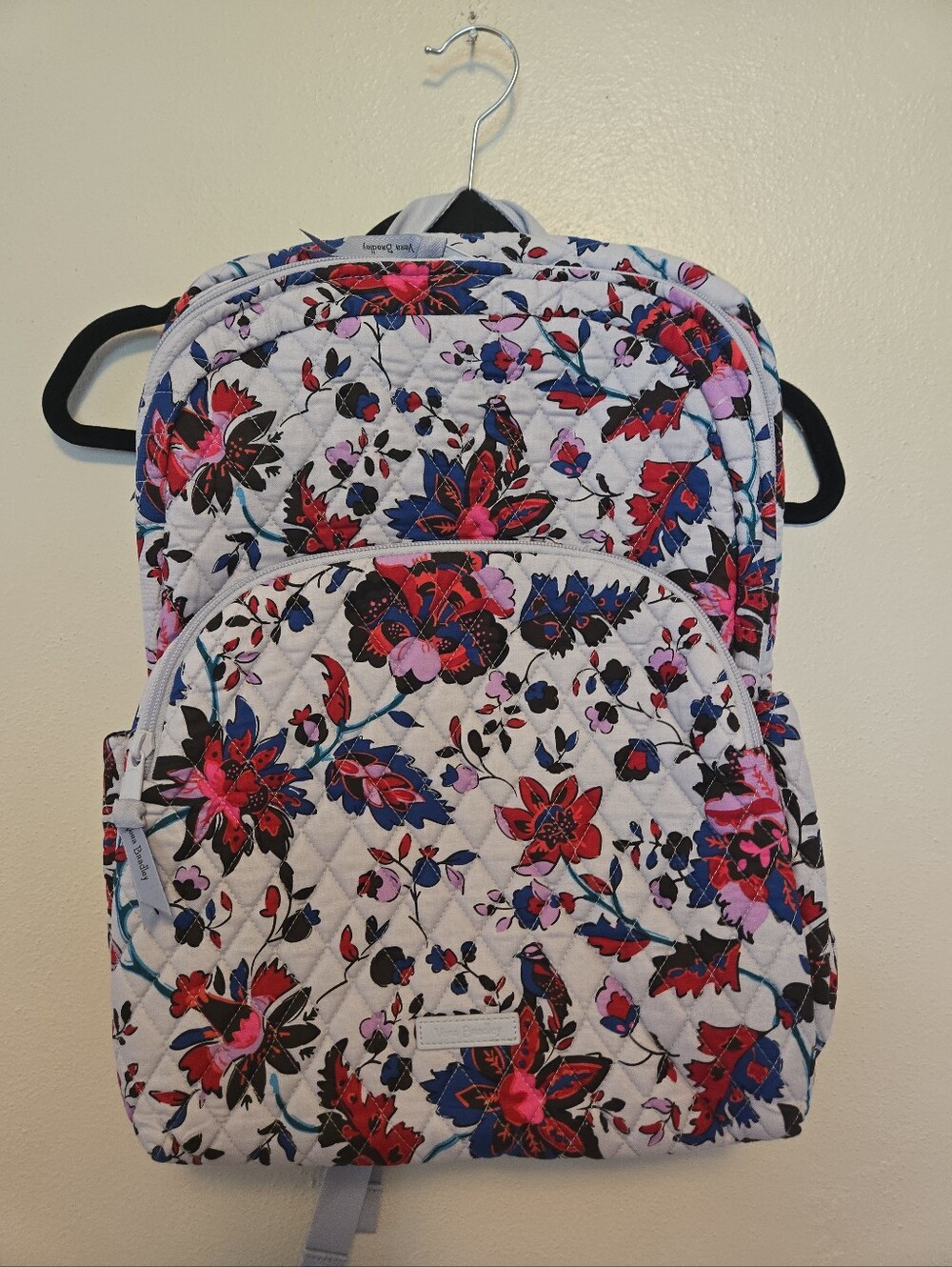 Vera Bradley Essential Backpack Vineyard Floral NWT